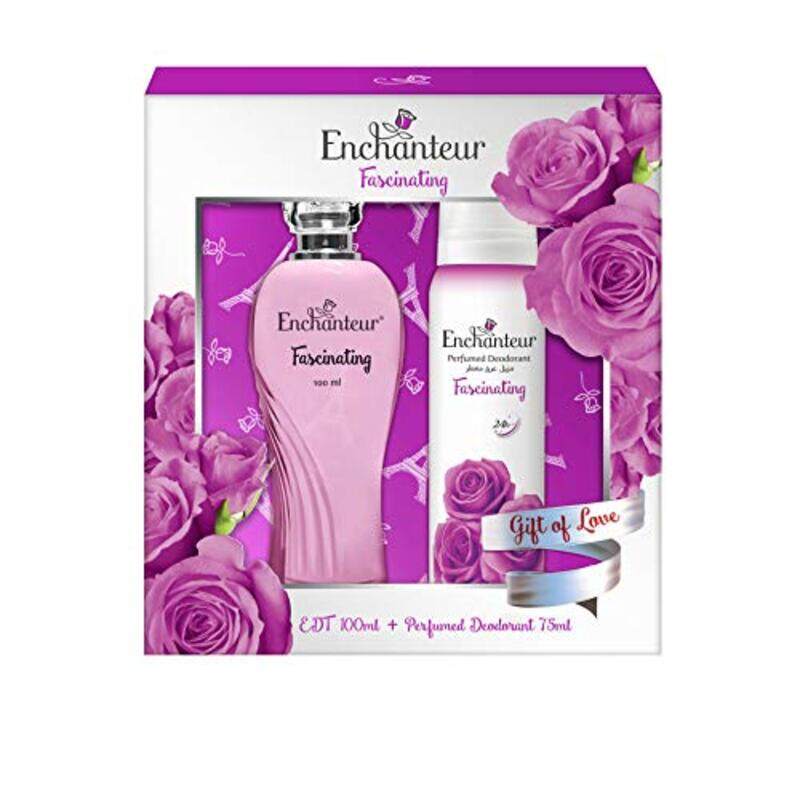 

Enchanteur Fascinating EDT Perfume & Perfumed Deodorant Giftpack, 175ml