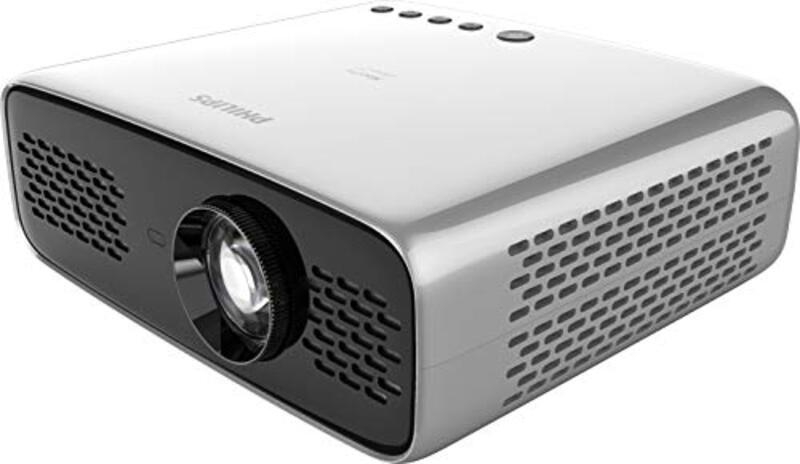 Philips NeoPix Ultra 2TV True FHD Projector with Android TV, White