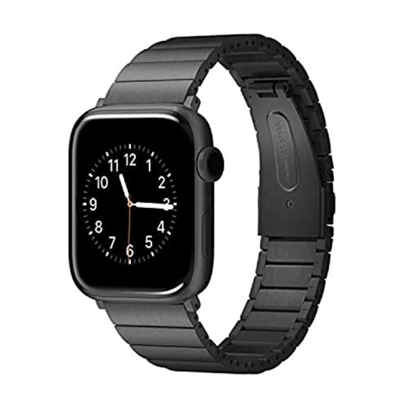 Viva Media Laver Metal Apple Smart Watch, Black