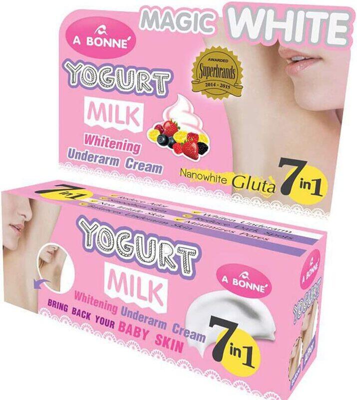 

A Bonne Magic White Yoghurt Milk Whitening Underarm Cream, 1 Piece