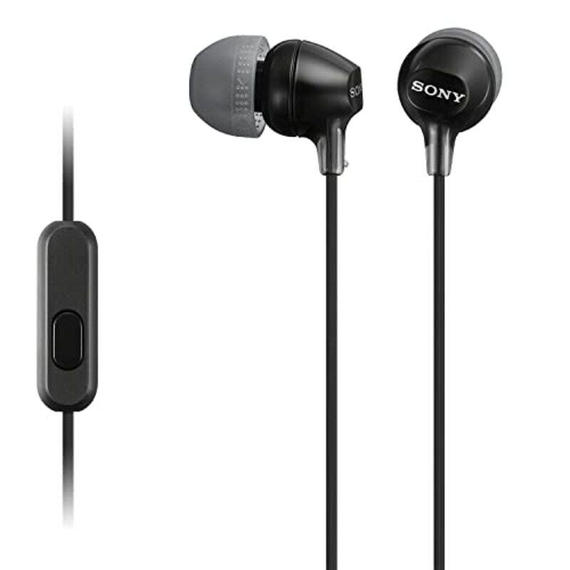 

Sony MDR-EX15AP 3.5 mm Jack In-Ear Earphones, Black
