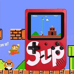 SUP Game Box Plus 400 in 1 Retro Games Upgraded Version Mini Portable Handheld Console, Black