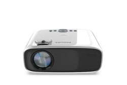 Philips NeoPix Easy Mini FHD Portable Home/Business Projector, 2600 Lumens, White