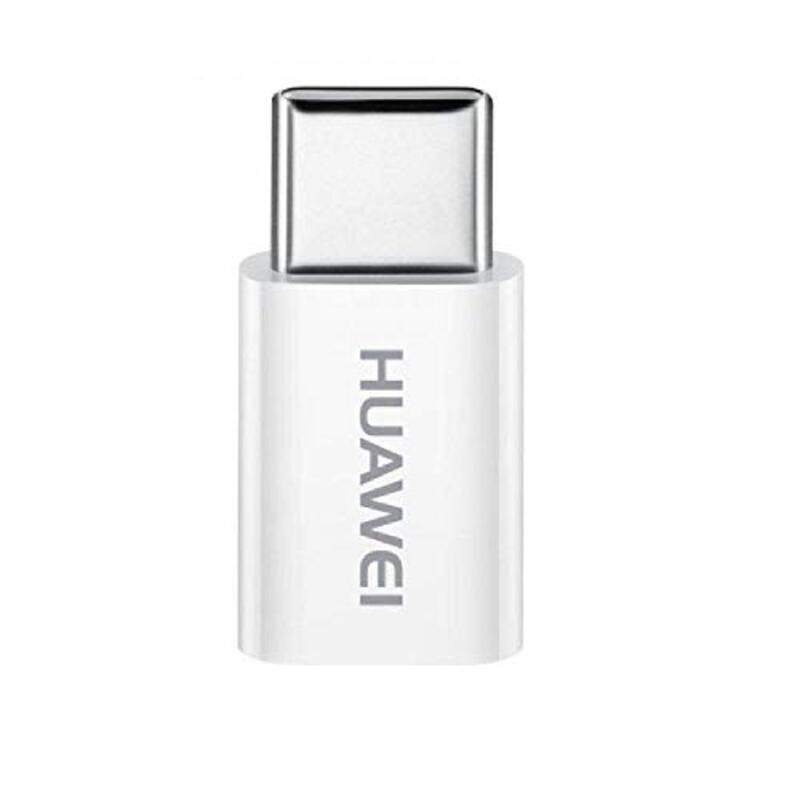 

Huawei USB Type-C Adapter, Micro USB to USB Type-C for Smartphone/Tablets, White