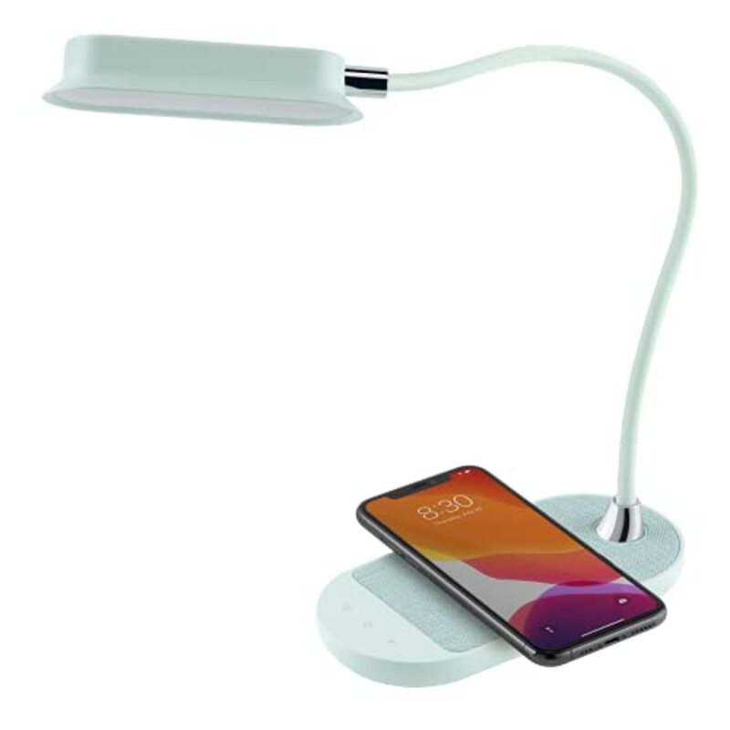 Momax Q LED Flex Mini Led Lamp with Fast Wireless Charger, Green