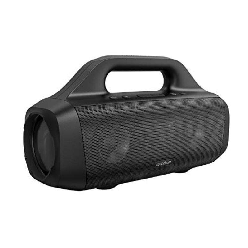 

Soundcore Motion Boom Outdoor Speaker with Titanium Drivers Waterproof 24H Playtime Portable Bluetooth Speaker, Black