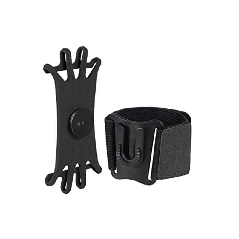 

Green Lion Detachable Sports Armband for iPhone 14 Pro Max/14 Pro/13 Pro Max/Galaxy S22/S21/Xiaomi, Black