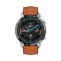 Xcell Classic 3 and O2 Smart Watch, Silver Frame/Brown Leather