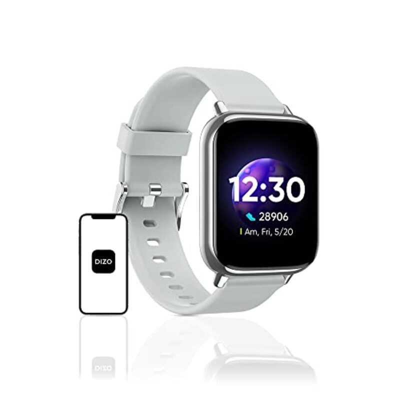 DIZO Fitness Tracker Smart Watch, White