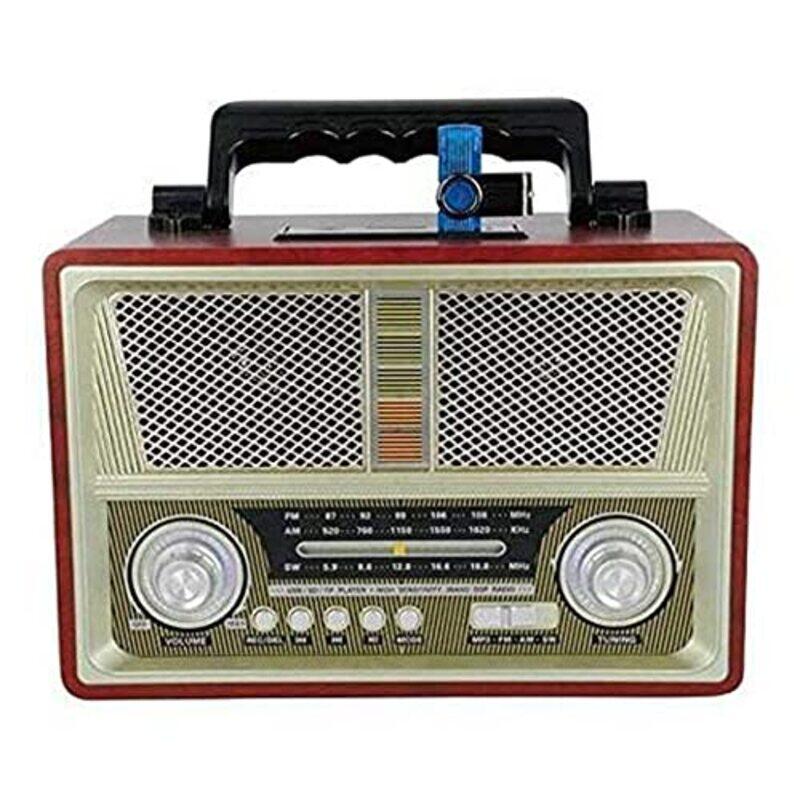 

Kemai Radio with Bluetooth, Golden/Red