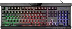 Vertux Amber Pro Performance Wired Gaming Keyboard for PC, Black