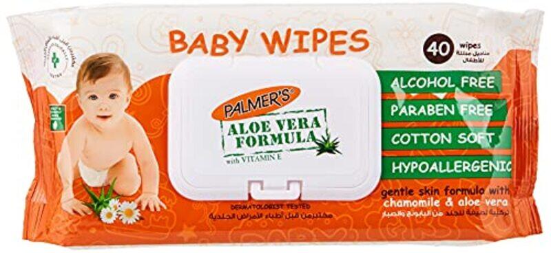 

Palmers 40-Sheets Flow Baby Wipes, Twin Pack