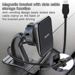 Yesido Choetech Car Mount Holder with Wireless Charger, 10W Fast Charging, C110, Black