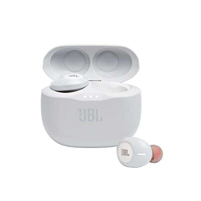 

JBL Tune 125 True Wireless In-Ear Headphones, White