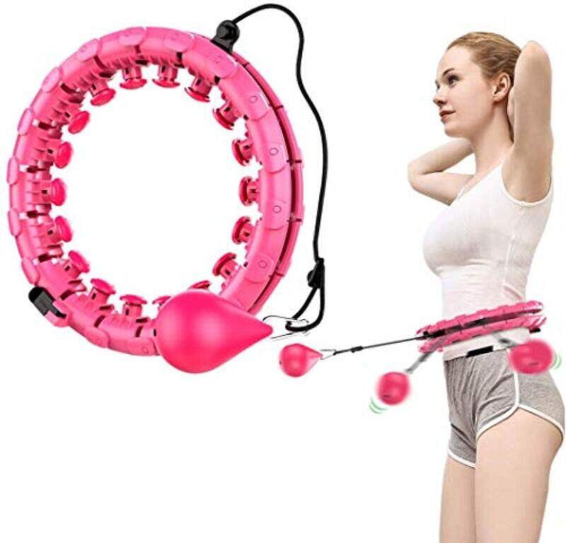 

Wow Tool Smart Infinity Weighted Hula Hoop, 24 inch, Pink