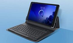 Alcatel 3T-8094M 32GB Black 10.1-inch Smart Tablet + Phone with Bluetooth Keyboard & Protective Case, 2GB RAM, 4G LTE