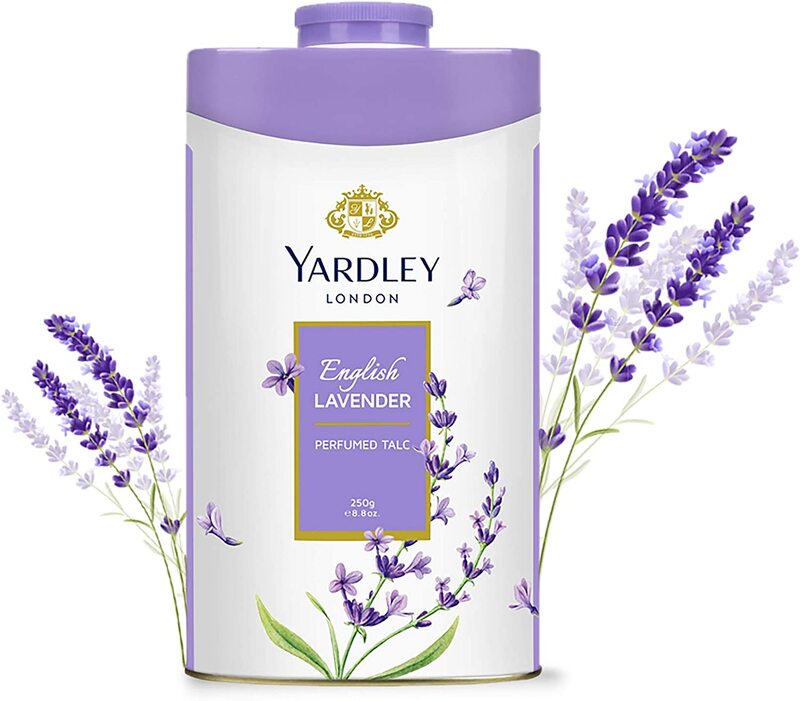 

Yardley London English Lavender Perfume Talcum Powder, 250gm, White
