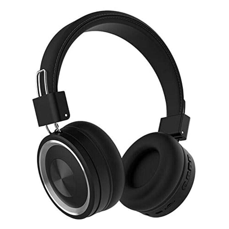 

Sodo SD-1002 Wireless/Bluetooth On-Ear Headphones, Black