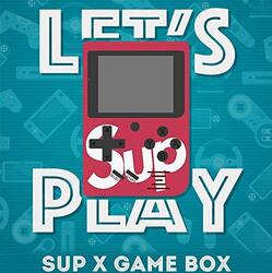 SUP Game Box Plus 400 in 1 Retro Games Upgraded Version Mini Portable Handheld Console, Red