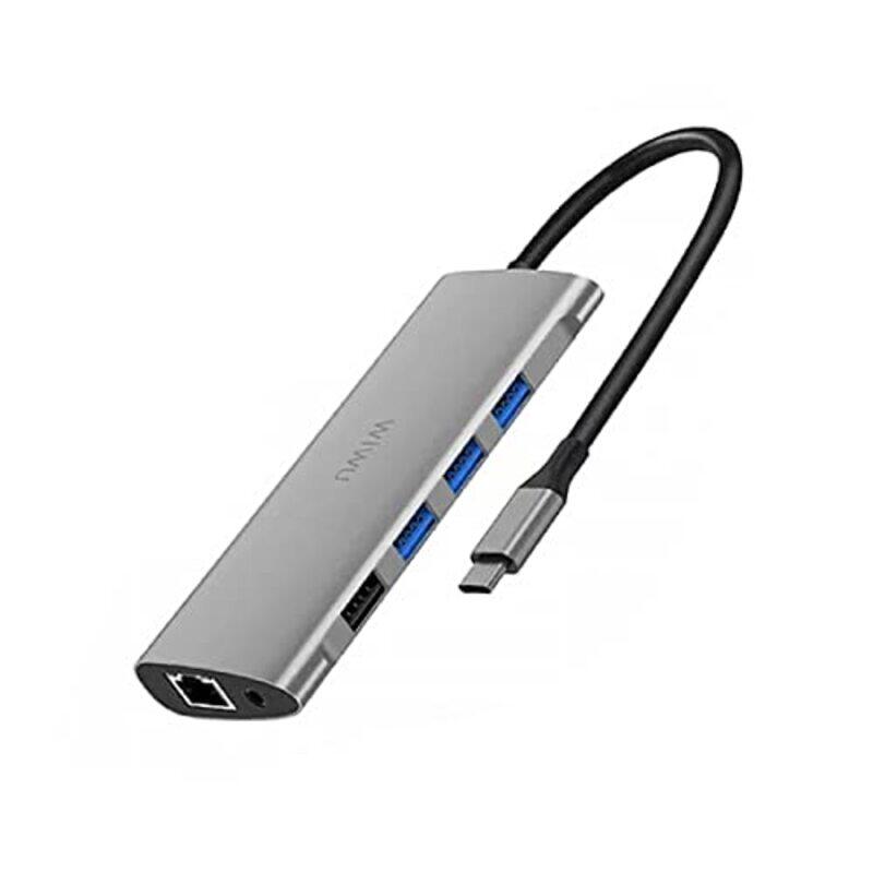 

Wiwu Alpha 11-in-1 USB-C HUB, Silver