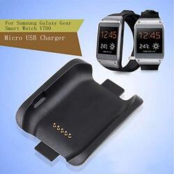 AgoHikeAE Durable Replacement Dock Charger Cradle With USB To Micro USB Cable for Samsung Galaxy Gear V700, Black