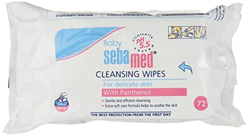 

Sebamed 72-Sheets Baby Cleansing Wipes Extra Soft Wipes for Babies