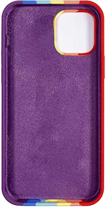 PUPU iPhone 11 Pro Liquid Silicone Case Back Cover, Multicolour