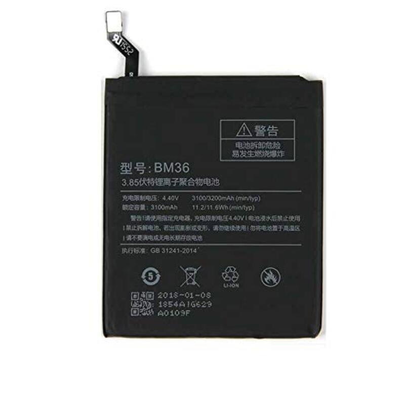 Original 3100mAh Replacement Battery for Xiaomi Redmi 5, Black