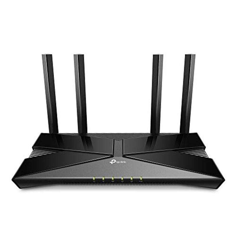 

TP-Link TP Link Archer AX20 Wi-Fi 6 Smart Wi-Fi Dual Band Gigabit Router AX1800, Black