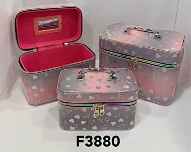 

Generic Makeup Box Set, 3 Pieces, F3880, Multicolour