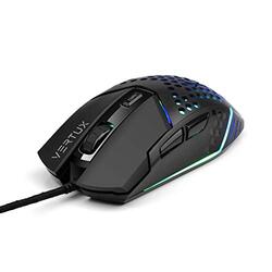 Vertux Katana Wired Optical Gaming Mouse for PC, Black