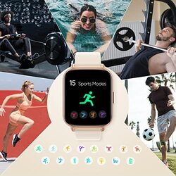 DIZO Fitness Tracker Smart Watch, Gold