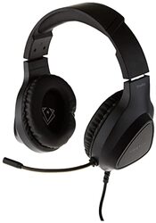 Vertux Trinity Stereo Immersive Pro Wired Over-Ear Gaming Headset for PC, Laptops, PS5, PS4, mobiles, Xbox One, Black