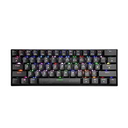 Vertux Pro Ultimate Performance Mini Wireless Gaming Keyboard for PC, Black