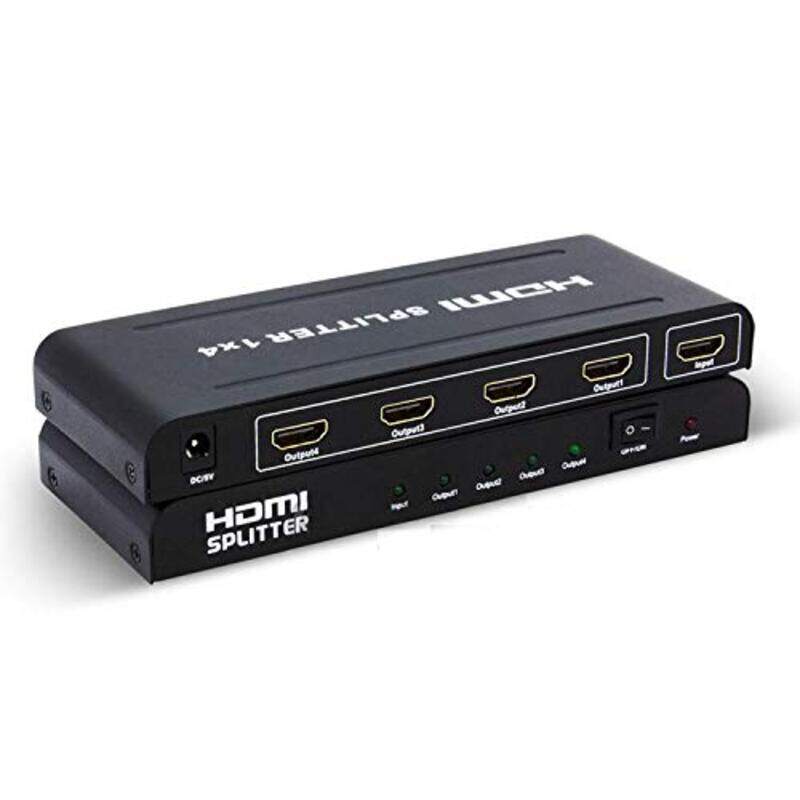 

Generic Hdmi Splitter 1 + 4, Black