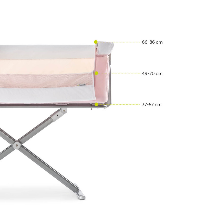 Hauck,Face To Me ,Travel Bed,Unisex,0M+,Pink