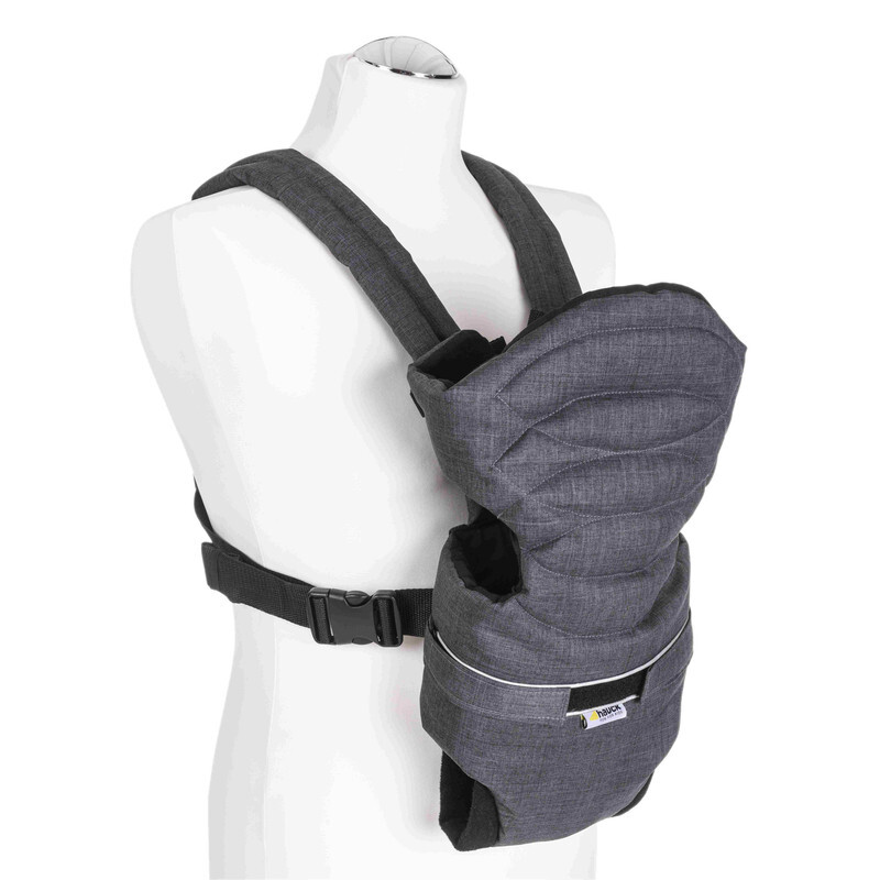 Hauck,2 Way Carrier ,Safety Accessory,Melange Charcoal