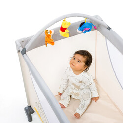 Hauck,Dream'N Play Go + Toybar ,Travel Bed,Unisex,0m+,Pooh Cuddles