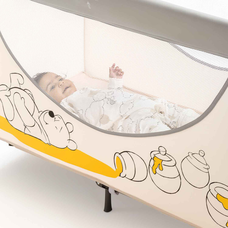 Hauck,Dream'N Play Go + Toybar ,Travel Bed,Unisex,0m+,Pooh Cuddles