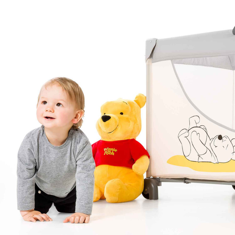 Hauck,Dream'N Play Go + Toybar ,Travel Bed,Unisex,0m+,Pooh Cuddles