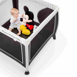 Hauck,Play N Relax Sq ,Travel Bed Square,Unisex,0M+,Mickey Cool Vibes