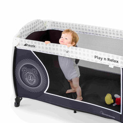 Hauck,Play N Relax ,Travel Bed,Unisex,0M+,Mickey Cool Vibes