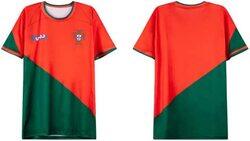 A.A Smart Fashions Ronaldo Portugal 2022 World Cup Jersey for Men, Orange/Green, One Size