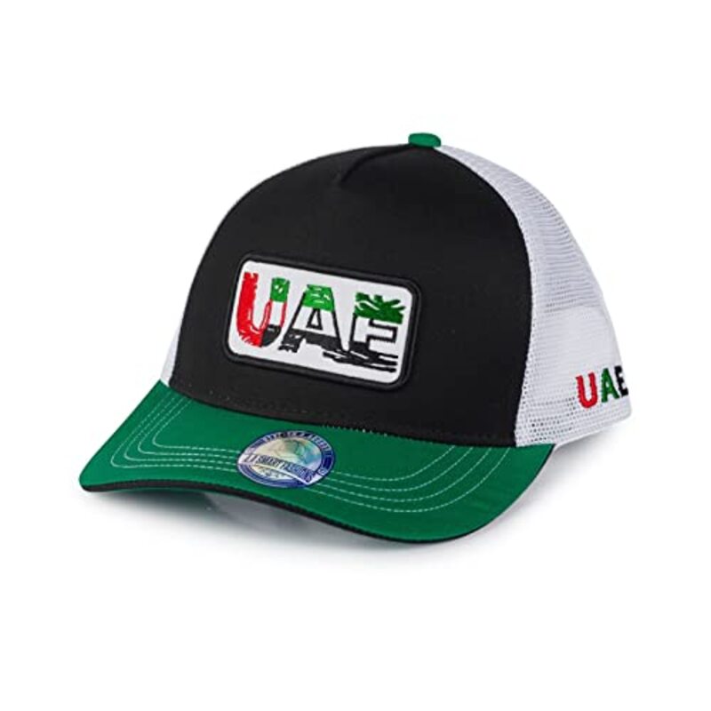 A.A Smart Fashions The UAE Flag’s Beautiful Baseball Cap, Multicolour