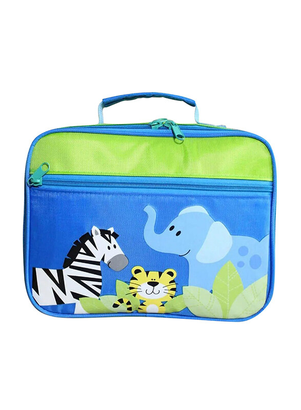 

Lamar Kids Animals Insulated Thermal Lunch Bag, Blue