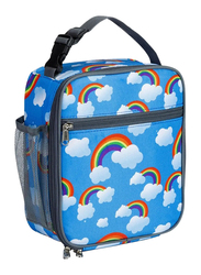 Lamar Kids Rainbow Insulated Thermal Lunch Bag, Blue