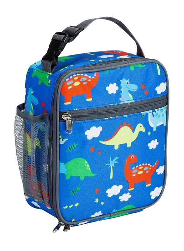 Lamar Kids Dino Insulated Thermal Lunch Bag, Blue