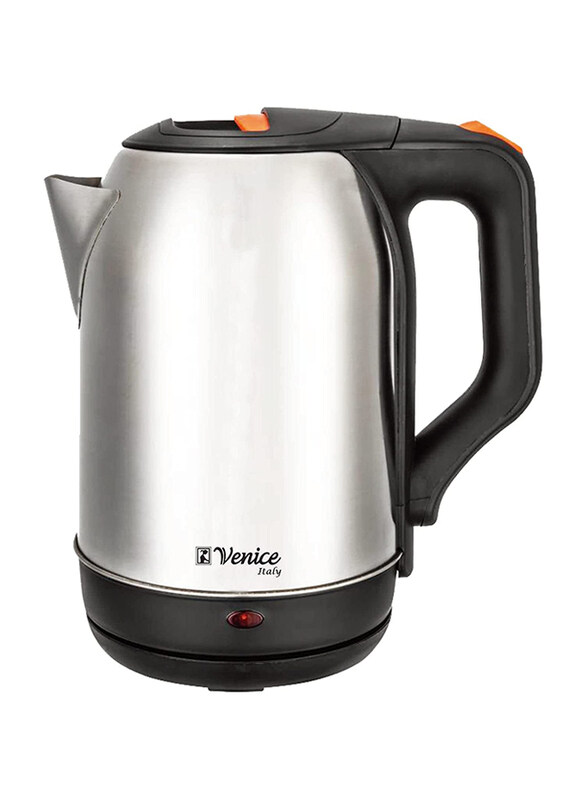 

Venice Italy 2.5L Stainless Steel Electric Kettle, Silver