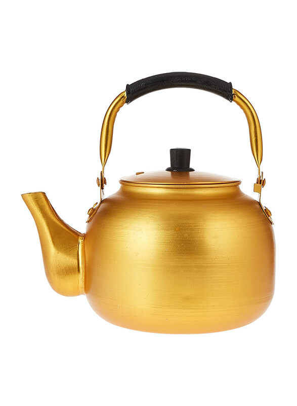 

Venice Italy 1.5L Aluminium Stove Top Kettle, Gold