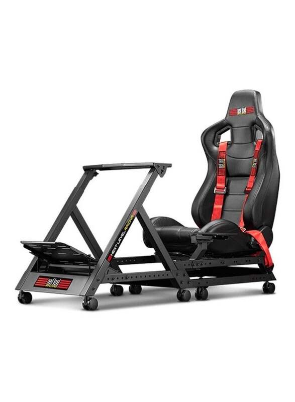 Next Level Racing GT Track Gaming Chair Compatible with Playstation Xbox Or PC, Black